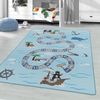 Kinder Teppich Paula rechteckig - 100x150 cm - Blau Bild 2