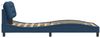 vidaXL Bettgestell ohne Matratze "Hvar" Blau 90x190 cm Stoff 3207743 Bild 5