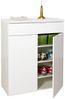 Schuhschrank Moonlight / Mundi, Holzwerkstoff, Weiß, 82 x 102 x 35 cm Bild 2