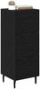 vidaXL Sideboard Schwarz Eichen-Optik 34 x 34,5 x 90 cm Holzwerkstoff 881578 Bild 3