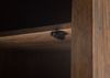 Hochschrank Mango 50x35x195 braun lackiert RAILWAY #479 Bild 5