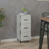 Sideboard, Kommode Betongrau 34,5x34x90 cm Holzwerkstoff Bild 3