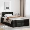 vidaXL Ottoman-Bett mit Matratze Schwarz 120x190 cm Kunstleder 3311293 Bild 3