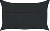 Kissen 2er Set Ohne Muster VELOOR Bouclé 30 x 50 cm Dunkelgrau Bild 5