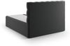 Micadoni Boxspringbett Mamaia Samt Bluvel Grau 160x200 Bild 5