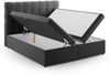 Micadoni Boxspringbett Mamaia Samt Bluvel Grau 160x200 Bild 3