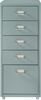 Rollcontainer Kökar mit 5 Schubladen 69x28x41 cm Mintgrün [en. casa] Bild 5