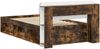 vidaXL Bettgestell mit Stauraum Geräucherte Eiche 90 x 190 cm 3433332 Bild 5