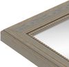 WANDStyle Wandspiegel H390 aus Massivholz in Grau 76 x 106 cm im Stil Landhaus Bild 4