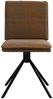 vidaXL Esszimmerstühle 6 Stk. Braun Wildleder-Optik 3315648 Bild 4