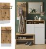 Wandgarderobe Selena Weiß/Artisan 44 x 83 cm Vicco Bild 2