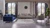 Sitzgruppe/Sofa Set - Wohnzimmergarnitur "Nox" 3+3+1-Hellgrau Bild 2