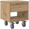 vidaXL Nachttisch Artisan-Eiche 40,5 x 40 x 48 cm Holzwerkstoff 891070 Bild 2