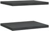 vidaXL Wandregale 2 Stk. 50x40 cm Schwarz Edelstahl 30293 Bild 2