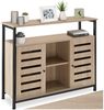 tectake Lowboard Sideboard (Sideboard, Montagematerial, Montageanleitung), Industrial Style Bild 1