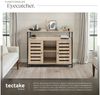 tectake Lowboard Sideboard (Sideboard, Montagematerial, Montageanleitung), Industrial Style Bild 4