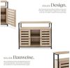 tectake Lowboard Sideboard (Sideboard, Montagematerial, Montageanleitung), Industrial Style Bild 3