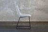 KAWOLA Stuhl ASCO weiß Gestell Metall schwarz 80 x 55 x 49 cm Bild 2