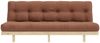 Karup Design LEAN Futonsofa Gestell Natur, Matratze Clay Brown Bild 4