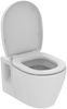 Ideal Standard Connect WC-Set, Wandtiefspül-WC mit Absenkautomatik, Rundes Design, Alpin Weiß Bild 3