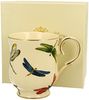 DUO ECRU Becher 450 ml DRAGONFLIES New Bone China Porzellan Bild 2