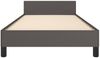 vidaXL Bettgestell mit Kopfteil ohne Matratze Grau 80x200 cm 347469 Bild 5
