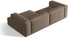 Micadoni Ecksofa Nuria 4-Sitzer Rechts Strukturierter Stoff Cappuccino Bild 4