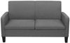vidaXL 2-tlg. Sofagarnitur Stoff Dunkelgrau 278213 Bild 5