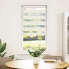 vidaXL Doppelrollo Marmorbeige 60x150 cm Stoffbreite 55,9 cm Polyester 4014643 Bild 2
