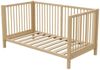STILVORA Babybett umwandelbar in Kinderbett & Anstellbett aus Kiefer Massivholz, Für Babyzimmer, Elternschlafzimmer und Kleinkindbereiche Bild 4