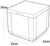 Keter Kühlbox Ice Cube Cappuccino-Braun 223761 408953 Bild 5