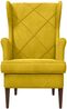 vidaXL Sessel Gelb Samt 42029902 Bild 2