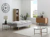 Vente-unique - PALOBU Sofa Stoff Grau - B 102 cm x H 92 cm x L 174 cm Bild 3