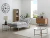 Vente-unique - PALOBU Sofa Stoff Grau - B 102 cm x H 92 cm x L 174 cm Bild 4