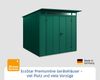 Hörmann Ecostar Metall-Gerätehaus Elegant mit Pultdach Typ 2, 238x238 cm , moosgrün, 5,7 m²,2-flüglige Tür Bild 2