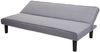Mendler Schlafsofa HWC-J17, Klappsofa mit Schlaffunktion aus Stoff/Textil, Grau, 165cm Bild 4