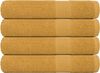 vidaXL Saunatücher FROGN 4 Stk. Gold 80x200 cm 360 g/m² 136816 Bild 1