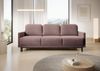 Selsey 'Hamiel' 3-Sitzer Sofa mit Schlaffunktion und Bettkasten, Cord, Lila Bild 2