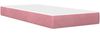 vidaXL Bettgestell mit Matratze mit Matratze Rosa 80 x 200 cm Samt 3414762 Bild 5