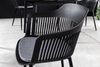 riess-ambiente Stuhl AIRE schwarz (Einzelartikel, 1 St), Esszimmer · Kunststoff · Metall · Outdoor · Balkon Bild 4