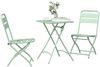 vidaXL Bistrogarnitur 3 pcs Grün Stahl 42002952 Bild 3