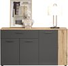 Sideboard Esteban in grau und Eiche Evoke 150 cm Bild 4