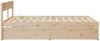 vidaXL Massivholzbett ohne Matratze 150x200 cm Kiefernholz 3282345 Bild 5