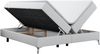 Boxspringbett - Doppelbett mit Multipocket-Matratze - LESS -180x200 - Weiß Kunstleder - H3 Bild 4