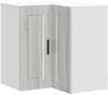 vidaXL Küchen-Eckhängeschrank Porto Grau Sonoma Holzwerkstoff 854103 Bild 2