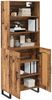 vidaXL Highboard 2 pcs Altholz Holzwerkstoff 3415768 Bild 3