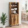 vidaXL Highboard 2 pcs Altholz Holzwerkstoff 3415768 Bild 4