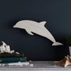 Lights4fun LED Wandleuchte Delfin Wandlampe Kinderzimmer Bild 2