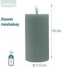 Relaxdays LED Kerzen 4er Set 18 cm Bild 4