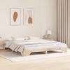 vidaXL Bettrahmen Natur 180 x 200 cm Massives Kiefernholz 872851 Bild 3